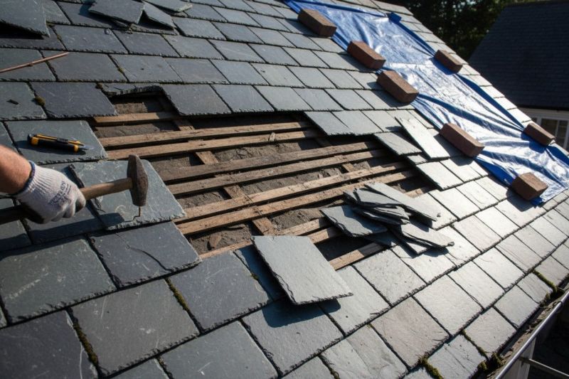 Slate Tile Repair